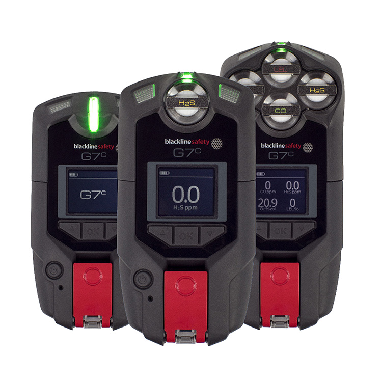 G7C CONNECTED LONER/GAS DETECTION DEVICE - BLACKLINE